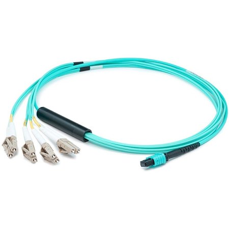 ADD-ON This Is A 7M Mpo (Female) To 8Xlc (Male) 8-Strand Aqua Riser-Rated ADD-MPO-4LC7M5OM4